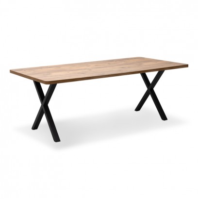Τραπέζι Jeremy Megapap Mdf - μεταλλικό χρώμα ακακίας 200x100x75εκ. Τραπέζι Jeremy Megapap Mdf - μεταλλικό χρώμα ακακίας 200x100x75εκ.