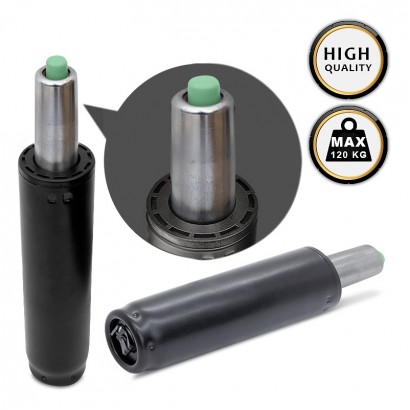 Αμορτισέρ καρέκλας γραφείου Megapap Class-3 υψηλών αντοχών έως 120kg χρώμα μαύρο 25 - 35εκ.