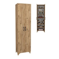 Ντουλάπα - Παπουτσοθήκη Lilly Megapap χρώμα pine oak 49x32x178εκ. Ντουλάπα - Παπουτσοθήκη Lilly Megapap χρώμα pine oak 49x32x178εκ.
