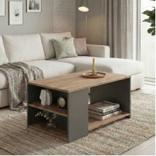 Τραπεζάκι σαλονιού Sylvia Megapap χρώμα pine oak - ανθρακί 90,2x59,2x48,1εκ. Τραπεζάκι σαλονιού Sylvia Megapap χρώμα pine oak - ανθρακί 90,2x59,2x48,1εκ.