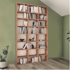 Βιβλιοθήκη Fyodor Megapap χρώμα pine oak 102x16x178εκ. Βιβλιοθήκη Fyodor Megapap χρώμα pine oak 102x16x178εκ.