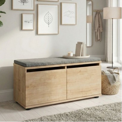 Παπουτσοθήκη Twain Megapap 8 ζευγών χρώμα sapphire oak 80x35x42εκ. Παπουτσοθήκη Twain Megapap 8 ζευγών χρώμα sapphire oak 80x35x42εκ.