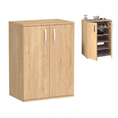 Παπουτσοθήκη - Ντουλάπι Manolo Megapap χρώμα sapphire oak 60x38x81,4εκ. Παπουτσοθήκη - Ντουλάπι Manolo Megapap χρώμα sapphire oak 60x38x81,4εκ.