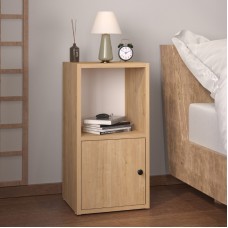 Κομοδίνο Vito Megapap χρώμα sapphire oak 34x30x66,4εκ. Κομοδίνο Vito Megapap χρώμα sapphire oak 34x30x66,4εκ.
