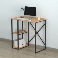 Γραφείο εργασίας Verno Megapap χρώμα pine oak 90x59,8x92,8εκ.