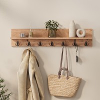 Κρεμάστρα τοίχου Kery Megapap χρώμα pine oak 91x11x20εκ. Κρεμάστρα τοίχου Kery Megapap χρώμα pine oak 91x11x20εκ.