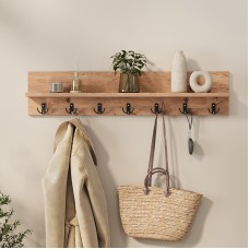 Κρεμάστρα τοίχου Kery Megapap χρώμα pine oak 91x11x20εκ. Κρεμάστρα τοίχου Kery Megapap χρώμα pine oak 91x11x20εκ.