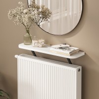Ραφιέρα τοίχου Barca Megapap χρώμα λευκό 60x17,5x20,4εκ. Ραφιέρα τοίχου Barca Megapap χρώμα λευκό 60x17,5x20,4εκ.