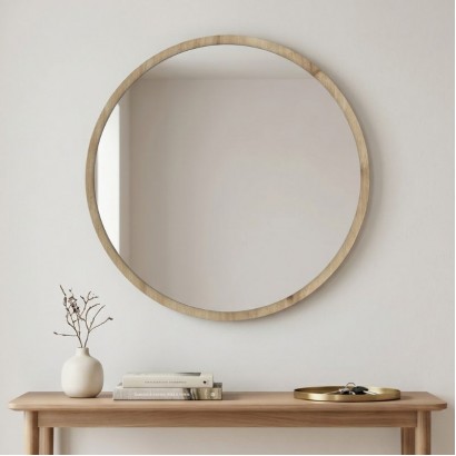 Καθρέπτης τοίχου Glob Μegapap χρώμα sapphire oak 59x2x59εκ. Καθρέπτης τοίχου Glob Μegapap χρώμα sapphire oak 59x2x59εκ.