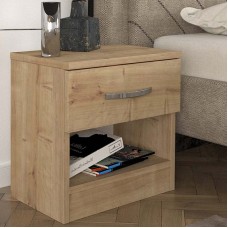 Κομοδίνο Lube Megapap χρώμα sapphire oak 40x28,2x40εκ. Κομοδίνο Lube Megapap χρώμα sapphire oak 40x28,2x40εκ.