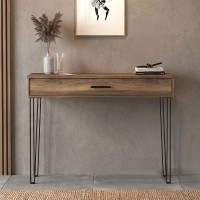 Κονσόλα Rochel Megapap χρώμα καρυδί 120x35x89,8εκ.