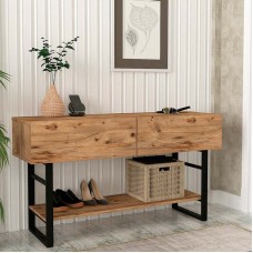 Κονσόλα Aron Megapap χρώμα atlantic pine 138,8x41x75,7εκ. Κονσόλα Aron Megapap χρώμα atlantic pine 138,8x41x75,7εκ.