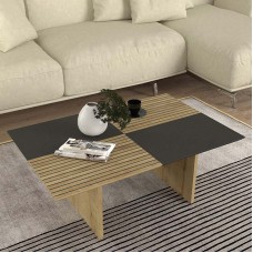 Τραπεζάκι σαλονιού Venita Megapap χρώμα sapphire oak - ανθρακί 90x60x33,8εκ. Τραπεζάκι σαλονιού Venita Megapap χρώμα sapphire oak - ανθρακί 90x60x33,8εκ.