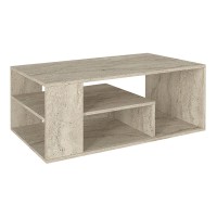 Τραπεζάκι σαλονιού Abdera Megapap χρώμα travertine 110x60x42εκ. Τραπεζάκι σαλονιού Abdera Megapap χρώμα travertine 110x60x42εκ.