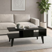 Τραπεζάκι σαλονιού Andros Megapap χρώμα sencron black 90x54x39,6εκ. Τραπεζάκι σαλονιού Andros Megapap χρώμα sencron black 90x54x39,6εκ.