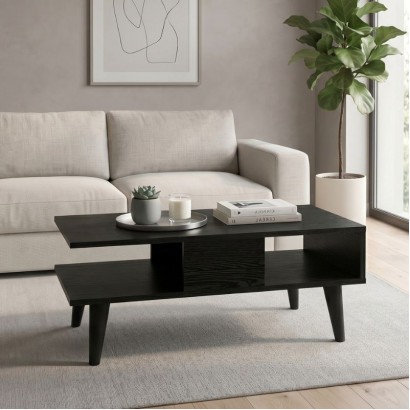 Τραπεζάκι σαλονιού Andros Megapap χρώμα sencron black 90x54x39,6εκ. Τραπεζάκι σαλονιού Andros Megapap χρώμα sencron black 90x54x39,6εκ.