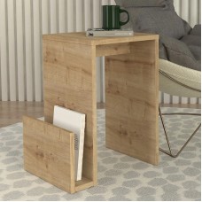 Τραπεζάκι βοηθητικό Regnar Megapap χρώμα sapphire oak 43,1x33,5x52εκ. Τραπεζάκι βοηθητικό Regnar Megapap χρώμα sapphire oak 43,1x33,5x52εκ.
