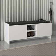 Παπουτσοθήκη Verly Megapap χρώμα λευκό 110x33,2x43εκ. Παπουτσοθήκη Verly Megapap χρώμα λευκό 110x33,2x43εκ.