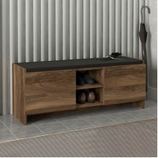 Παπουτσοθήκη Verly Megapap χρώμα καρυδί 110x33,2x43εκ. Παπουτσοθήκη Verly Megapap χρώμα καρυδί 110x33,2x43εκ.