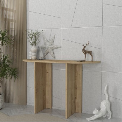 Κονσόλα Cortado Megapap χρώμα sapphire oak 120x35x75εκ. Κονσόλα Cortado Megapap χρώμα sapphire oak 120x35x75εκ.