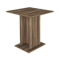 Τραπέζι Allos Megapap χρώμα καρυδί 75x75x77εκ. Τραπέζι Allos Megapap χρώμα καρυδί 75x75x77εκ.