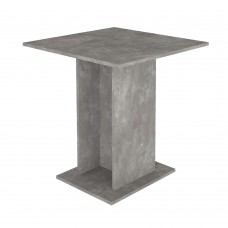 Τραπέζι Allos Megapap χρώμα γκρι σκυροδέματος 75x75x77εκ. Τραπέζι Allos Megapap χρώμα γκρι σκυροδέματος 75x75x77εκ.