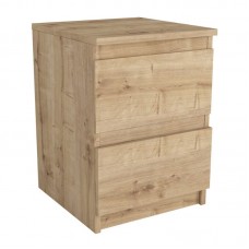 Κομοδίνο Breve Megapap χρώμα sapphire oak 39,8x41,8x55εκ. Κομοδίνο Breve Megapap χρώμα sapphire oak 39,8x41,8x55εκ.