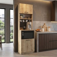 Έπιπλο κουζίνας Tuco 1 Megapap χρώμα sapphire oak 53,8x40x180εκ. Έπιπλο κουζίνας Tuco 1 Megapap χρώμα sapphire oak 53,8x40x180εκ.