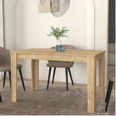 Τραπέζι Darlen Megapap χρώμα sapphire oak 125x72x74εκ. Τραπέζι Darlen Megapap χρώμα sapphire oak 125x72x74εκ.