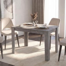 Τραπέζι Darlen Megapap χρώμα γκρι σκυροδέματος 125x72x74εκ. Τραπέζι Darlen Megapap χρώμα γκρι σκυροδέματος 125x72x74εκ.