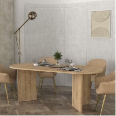 Τραπέζι Cortado Megapap χρώμα sapphire oak 200x90x74εκ. Τραπέζι Cortado Megapap χρώμα sapphire oak 200x90x74εκ.