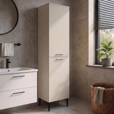 Ντουλάπι με καλάθι απλύτων Singa Megapap χρώμα sandstone 45x40x180εκ. Ντουλάπι με καλάθι απλύτων Singa Megapap χρώμα sandstone 45x40x180εκ.