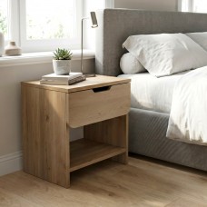 Κομοδίνο Mida Megapap χρώμα sepet oak 45x40x52εκ. Κομοδίνο Mida Megapap χρώμα sepet oak 45x40x52εκ.