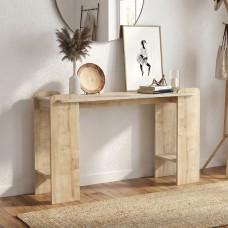 Κονσόλα Mendoza Megapap χρώμα sapphire oak - travertine 130,8x35x76,8εκ. Κονσόλα Mendoza Megapap χρώμα sapphire oak - travertine 130,8x35x76,8εκ.