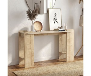 Κονσόλα Mendoza Megapap χρώμα sapphire oak - travertine 130,8x35x76,8εκ. Κονσόλα Mendoza Megapap χρώμα sapphire oak - travertine 130,8x35x76,8εκ.