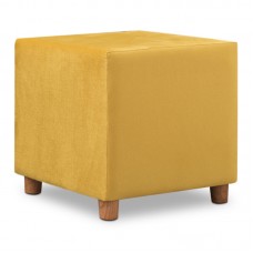 Σκαμπώ Daisy Megapap υφασμάτινο χρώμα κίτρινο 40x40x40εκ. Σκαμπώ Daisy Megapap υφασμάτινο χρώμα κίτρινο 40x40x40εκ.