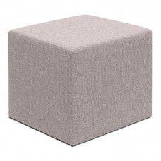 Σκαμπώ Linda Megapap υφασμάτινο χρώμα μπεζ 40x40x40εκ. Σκαμπώ Linda Megapap υφασμάτινο χρώμα μπεζ 40x40x40εκ.