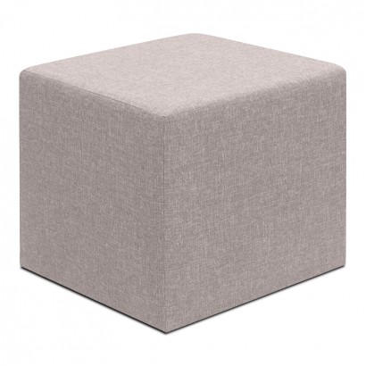 Σκαμπώ Linda Megapap υφασμάτινο χρώμα μπεζ 40x40x40εκ. Σκαμπώ Linda Megapap υφασμάτινο χρώμα μπεζ 40x40x40εκ.