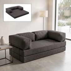 Καναπές - κρεβάτι Comfort Megapap τριθέσιος υφασμάτινος χρώμα ανθρακί 190x95x75εκ. Καναπές - κρεβάτι Comfort Megapap τριθέσιος υφασμάτινος χρώμα ανθρακί 190x95x75εκ.
