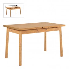 Τραπέζι Jemmy Megapap επεκτεινόμενο χρώμα atlantic pine 120/153x75x77εκ.