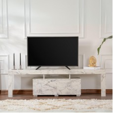 Έπιπλο τηλεόρασης Enclave Megapap χρώμα εφέ μαρμάρου 180x31,3x50εκ. Έπιπλο τηλεόρασης Enclave Megapap χρώμα εφέ μαρμάρου 180x31,3x50εκ.