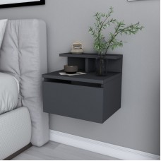 Κομοδίνο επιτοίχιο Arsen Megapap χρώμα ανθρακί 39,8x31,9x35εκ. Κομοδίνο επιτοίχιο Arsen Megapap χρώμα ανθρακί 39,8x31,9x35εκ.