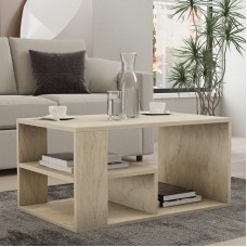 Τραπεζάκι σαλονιού Rodom Megapap χρώμα travertine 80x50x40εκ. Τραπεζάκι σαλονιού Rodom Megapap χρώμα travertine 80x50x40εκ.