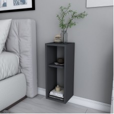 Κομοδίνο επιτοίχιο Sault Megapap χρώμα ανθρακί 23,2x22x59,6εκ. Κομοδίνο επιτοίχιο Sault Megapap χρώμα ανθρακί 23,2x22x59,6εκ.