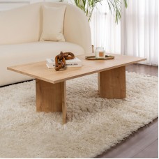 Τραπεζάκι σαλονιού Sabin Megapap χρώμα sapphire oak 119x60x40εκ.