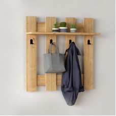Κρεμάστρα τοίχου Carina Megapap χρώμα sapphire oak 70x18x70εκ. Κρεμάστρα τοίχου Carina Megapap χρώμα sapphire oak 70x18x70εκ.