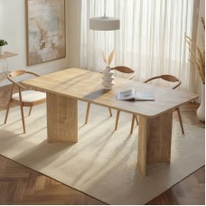 Τραπέζι Linza Megapap χρώμα honey oak 180x90x75εκ.