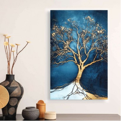 Πίνακας σε καμβά "Golden Tree" Megapap ψηφιακής εκτύπωσης 70x100x3εκ. Πίνακας σε καμβά "Golden Tree" Megapap ψηφιακής εκτύπωσης 70x100x3εκ.