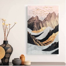 Πίνακας σε καμβά "Abstract Mountain" Megapap ψηφιακής εκτύπωσης 70x100x3εκ. Πίνακας σε καμβά "Abstract Mountain" Megapap ψηφιακής εκτύπωσης 70x100x3εκ.