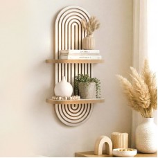 Ραφιέρα τοίχου Artwill Megapap Mdf χρώμα λευκό - oak 26x13x70εκ. Ραφιέρα τοίχου Artwill Megapap Mdf χρώμα λευκό - oak 26x13x70εκ.
